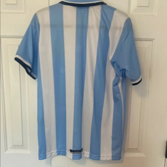 1999-2000 Reebok Official Argentina White and Blue AFA Soccer/Futbol Jersey - Picture 7 of 9